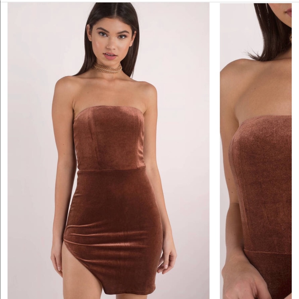 Suede Tobi dress